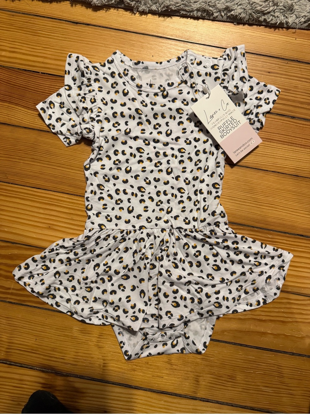 Bamboo Skirted Bodysuit-Various Sizes, NWT